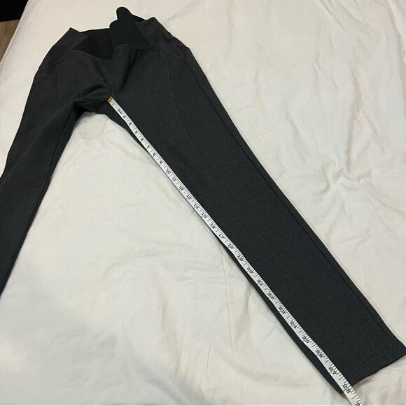Lafayette 148 Elastic Waist Pull On Charcoal Legging size S - Picture 7 of 8